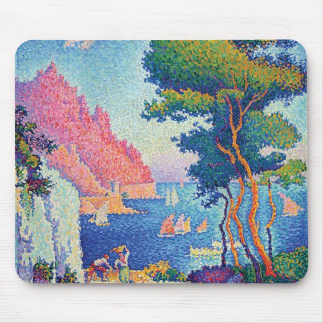 Mousepad Capo di Noli por Paul Signac (Frente)