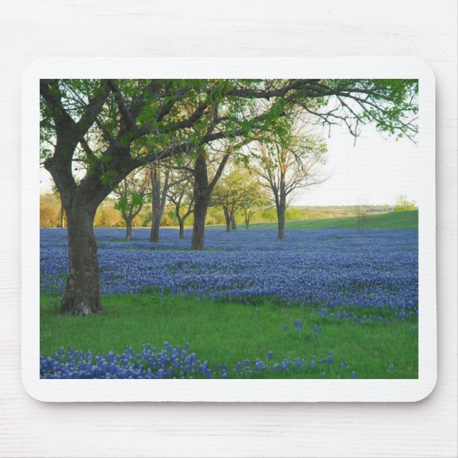 Mousepad Capotas do azul de Texas (Frente)
