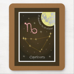 Mousepad Capricorn 22 20 Mauspad schaner december fin