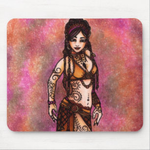 Mousepad Capricorn Tribal Belly Dancer