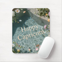 MousePad Capricórnio Feliz