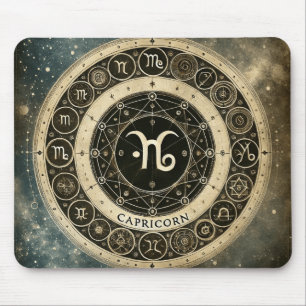 Mousepad Capricórnio - O Arquiteto do Eterno