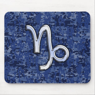Mousepad Capricórnio Zodiac - Sinal na Camuflagem Digital