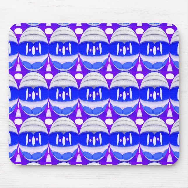 Mousepad Cápsulas espaciais (Frente)