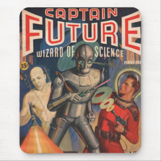 Mousepad Captain Futuro, feiticeiro edição da polpa da