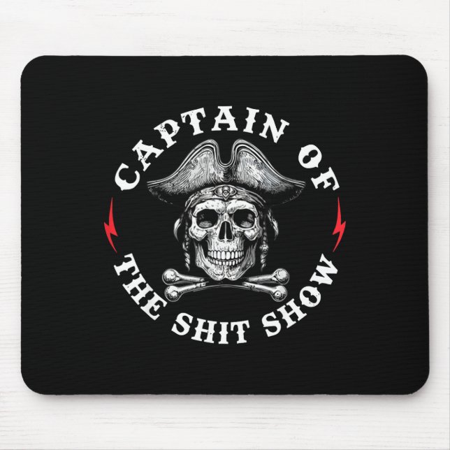 Mousepad Captain Of The Show  (Frente)