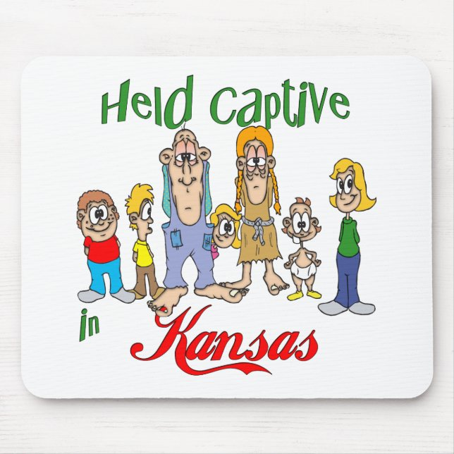 Mousepad Captivo detido no Kansas (Frente)