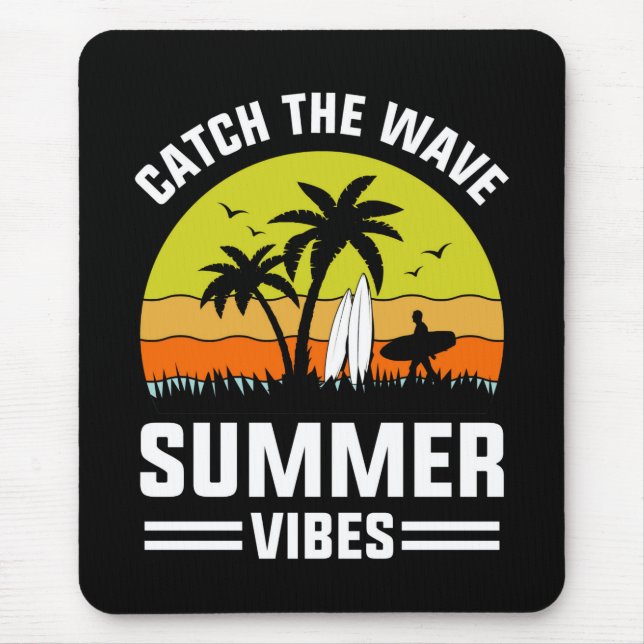 Mousepad Capturar a Onda Vibrações de Verão-64193 (Frente)