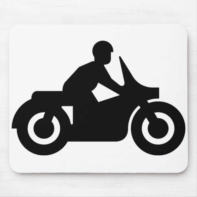 MOUSEPAD CARA BIKER (Frente)