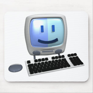 Mousepad Cara bonito do computador
