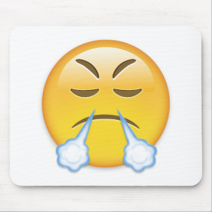 Mousepad Cara com olhar de Triumph Emoji