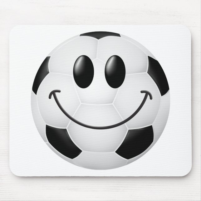 Mousepad Cara da bola de futebol (Frente)
