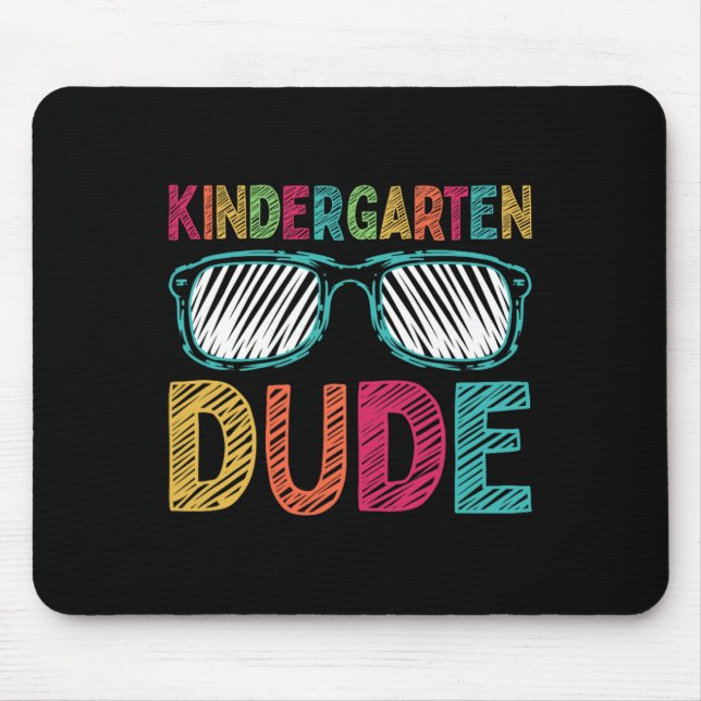 Mousepad Cara da Pré-Escola Diversão Primeiro Dia Ck Para a (Frente)