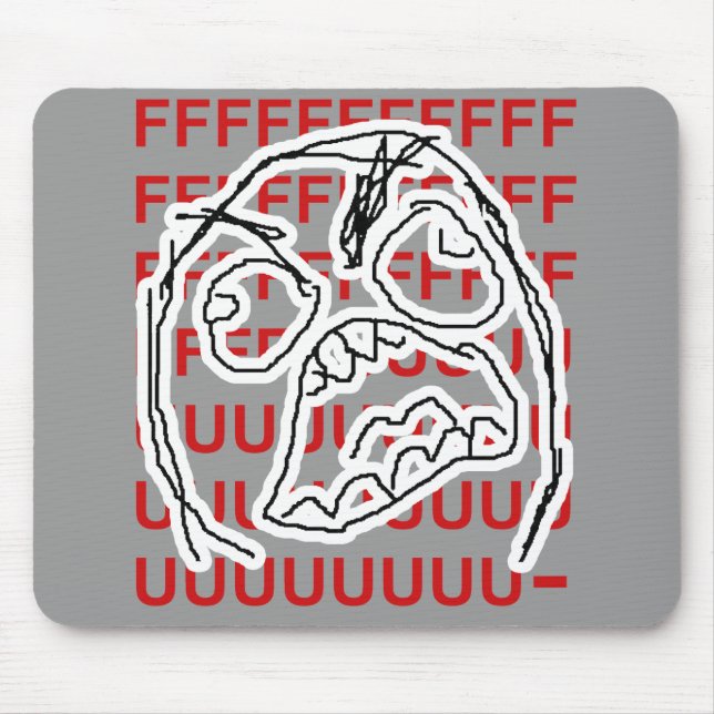 Mousepad Cara da raiva (Frente)