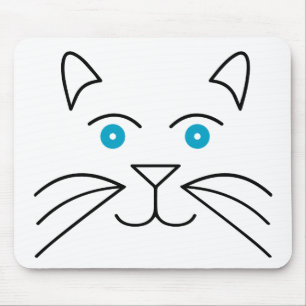 Mousepad Cara de gato