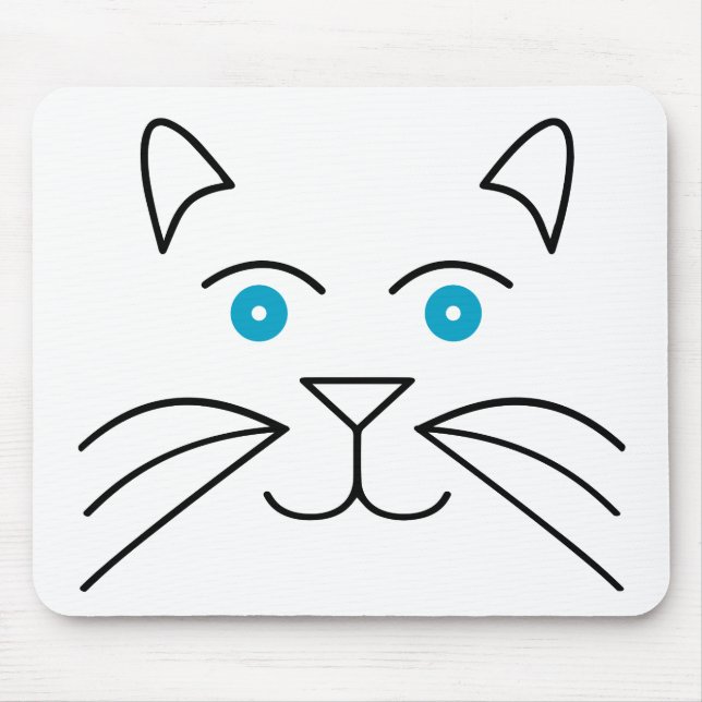 Mousepad Cara de gato (Frente)