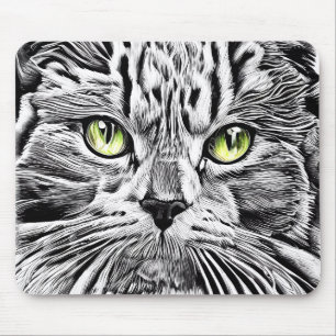 Mousepad Cara de gato