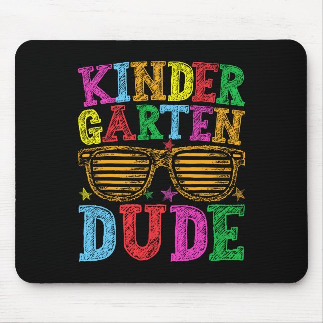 Mousepad Cara de Jardim de Infância de Volta à Escola Prime (Frente)