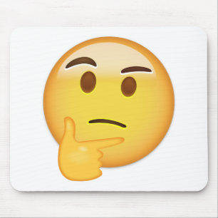 Mousepad Cara de pensamento Emoji