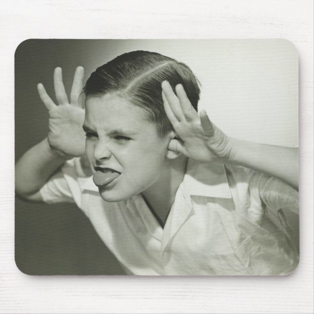 Mousepad Cara do fazer do menino (Frente)
