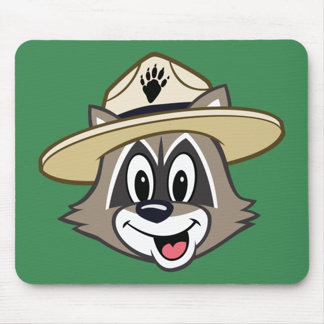 Mousepad Cara do rick da guarda florestal do rick | da (Frente)