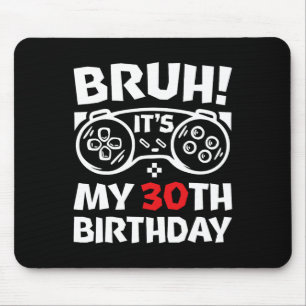 Mousepad Cara, É Meu 30º Aniversário 30 Anos de Idade Video