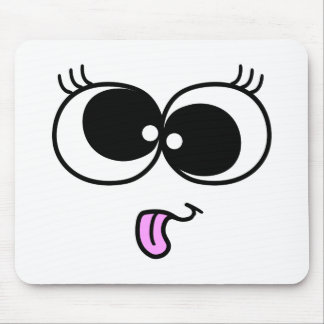 Mousepad Cara engraçada da menina