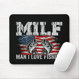 Mousepad Cara, Eu Adoro Pad De Rato De Pesca