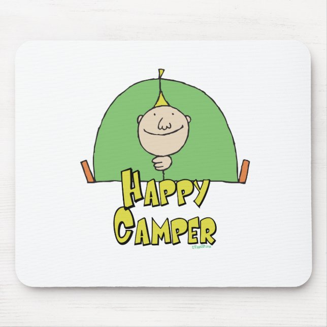 Mousepad Cara Feliz Camper (Frente)