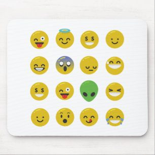 Mousepad Cara feliz Emoji