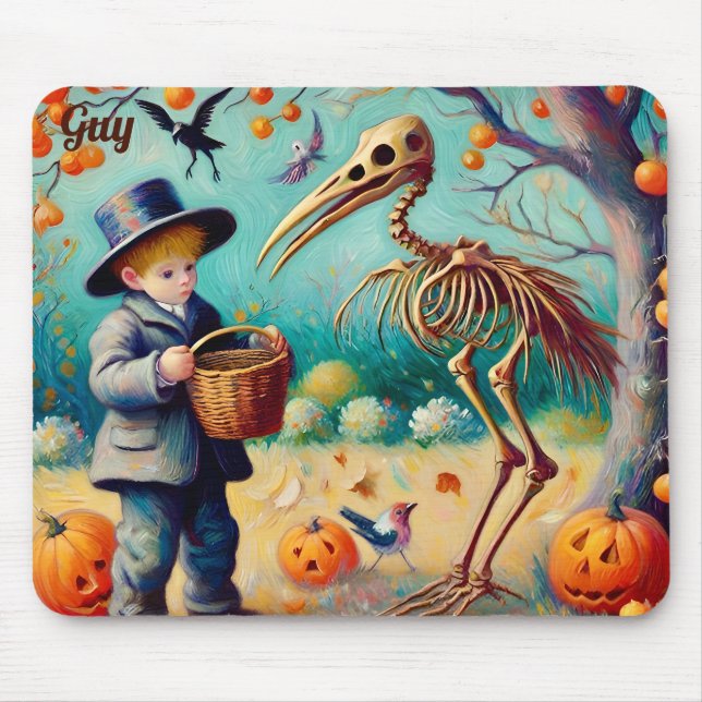 Mousepad CARA ~ Happy HALLOWEEN ~ (Frente)
