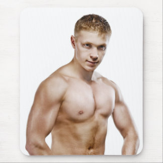 Mousepad Cara Quente Possui Em Jeans Músculo Sexo Sem Camis