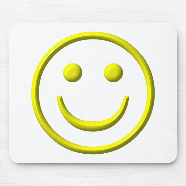Mousepad Cara, seja feliz! (Frente)