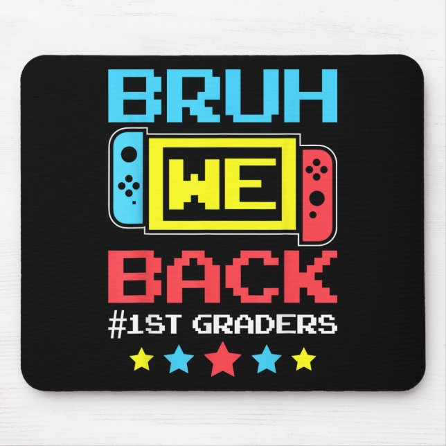 Mousepad Cara, Voltamos Alunos da 1ª Série de Volta às Aula (Frente)