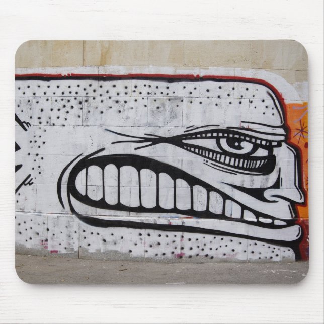 Mousepad Cara zangada (Frente)