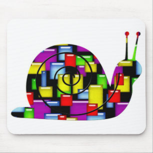Mousepad caracol mosaico