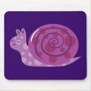 Mousepad Caracol Roxo