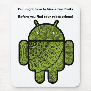 Mousepad Caractere de porta Pancho para o robô Android™