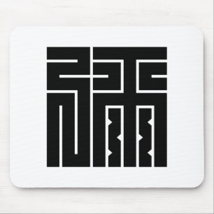 Mousepad caractere quadrado ya