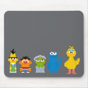Mousepad Caracteres da Rua Pixel Sesame