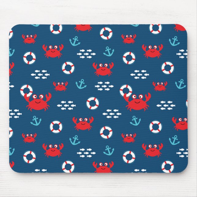 Mousepad Caranguejo com Lifebuoy (Frente)
