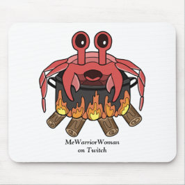 Mousepad Caranguejo em Pote, MmeWarriorWoman no Twitch