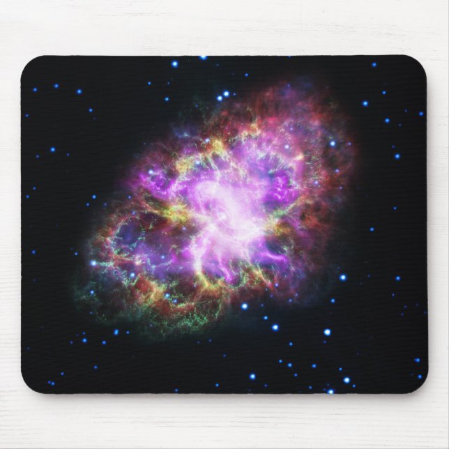 Mousepad Caranguejo Nebula Supernova Remanescente Composto  (Frente)