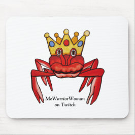 Mousepad Caranguejo Royalty, MmeWarriorWoman no Twitch