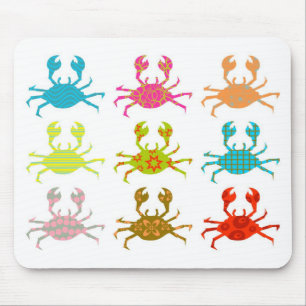 Mousepad Caranguejos modelados