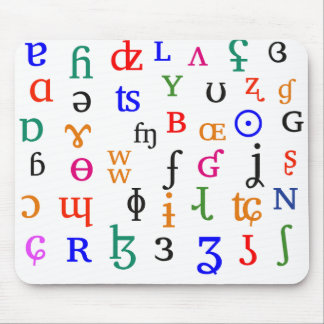 Mousepad Caráteres de IPA
