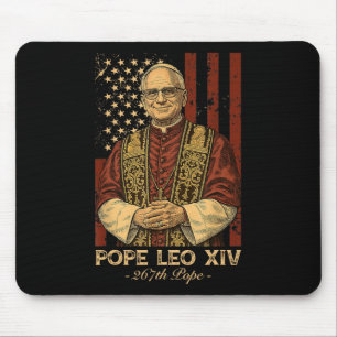 Mousepad Cardeal Robert Francis Impede o Papa Leo Xiv Ameri