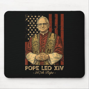Mousepad Cardeal Robert Francis Impede o Papa Leo Xiv Ameri