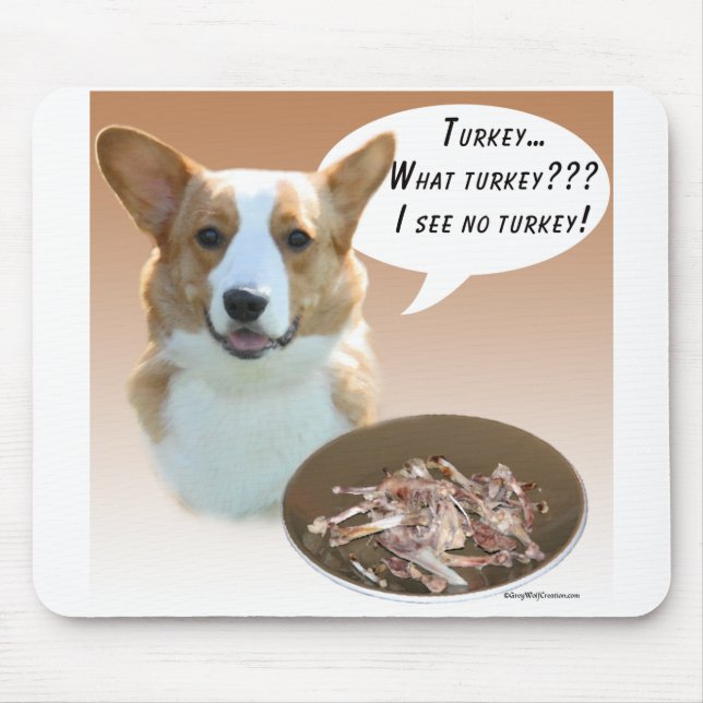 Mousepad Cardigan Welsh Corgi Turquia (Frente)