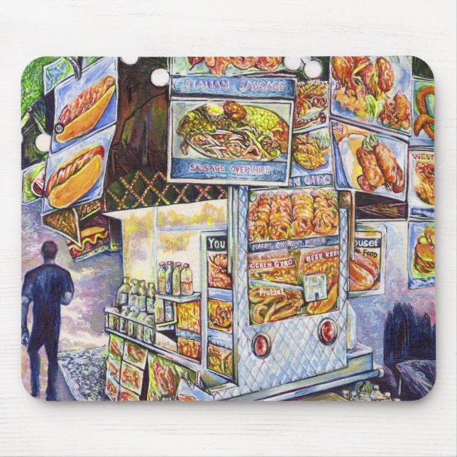 Mousepad Carga de trabalho artística extraordinária (Frente)